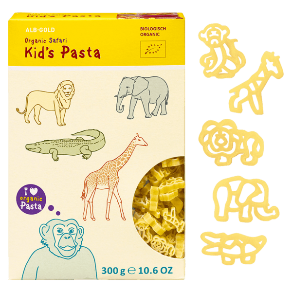 Alb-Gold Økologisk Kid&#039;s Pasta Safari