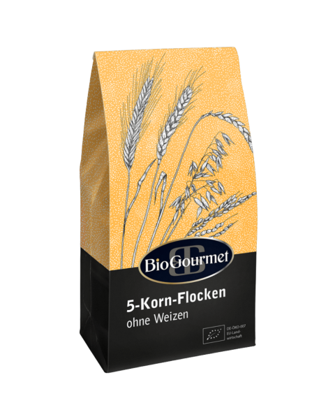 BioGourmet Bio 5-Korn Flocken, 400g