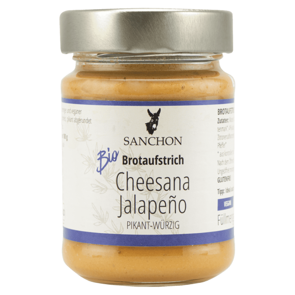 Sanchon Økologisk ost og jalapeno smørbar ost