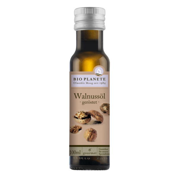 Bio Planète Økologisk valnøddeolie ristet, 100 ml