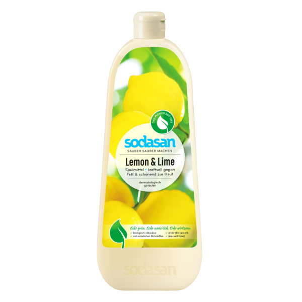 Sodasan Opvaskemiddel Lemon, 1l