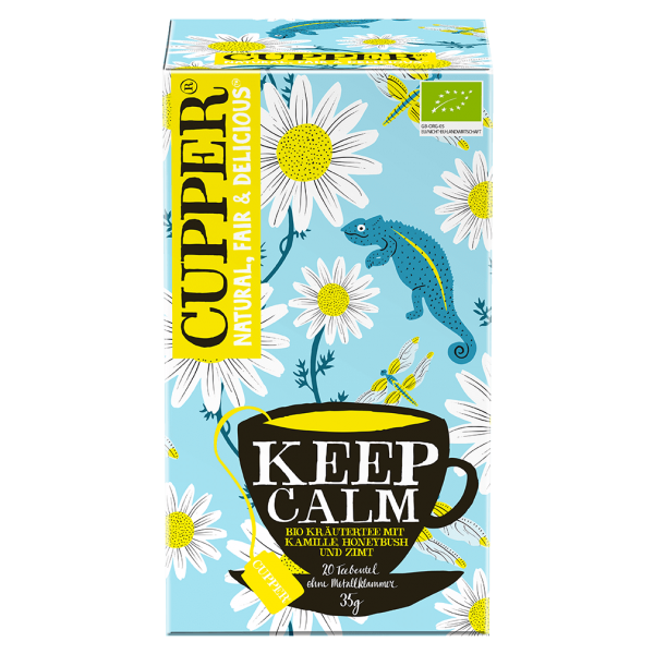 Cupper  Økologisk Keep Calm te, 35g