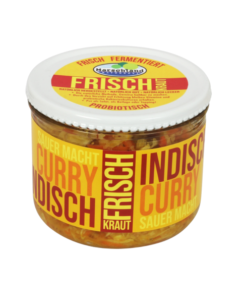 Marschland Bio Frischkrautsalat Indisch Curry