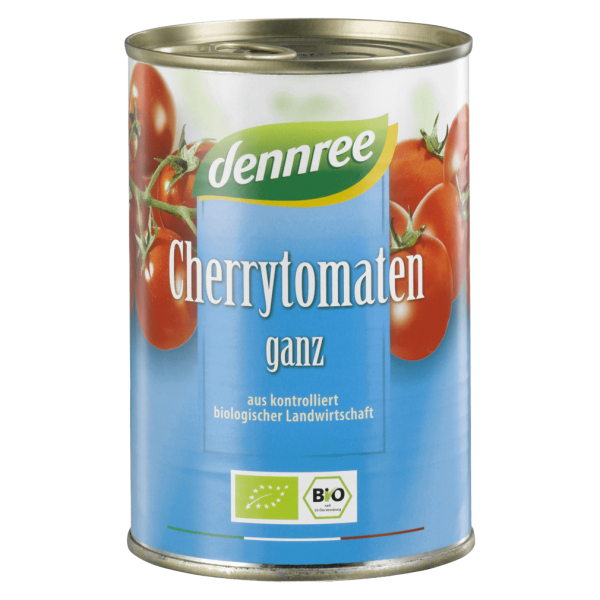 dennree Økologiske hele cherrytomater