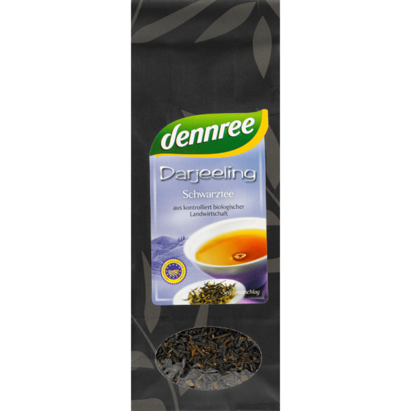 dennree Økologisk Darjeeling sort te, løs