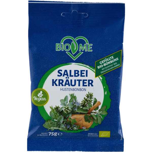 Bio loves Me Økologiske salvie-bonbons