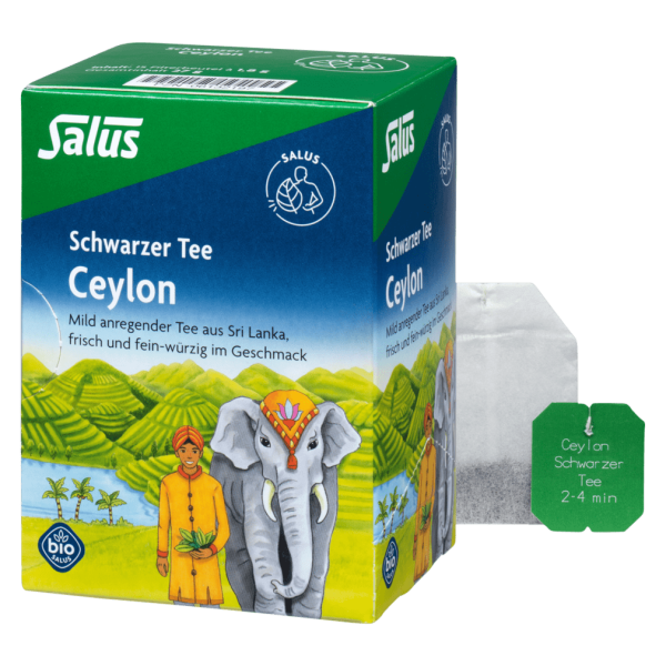 Salus Økologisk sort te fra Ceylon