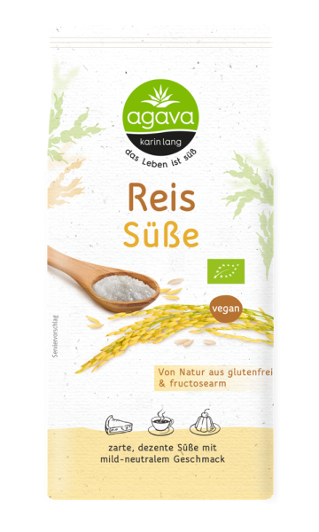 agava Økologisk krystalliseret ris-sødemiddel