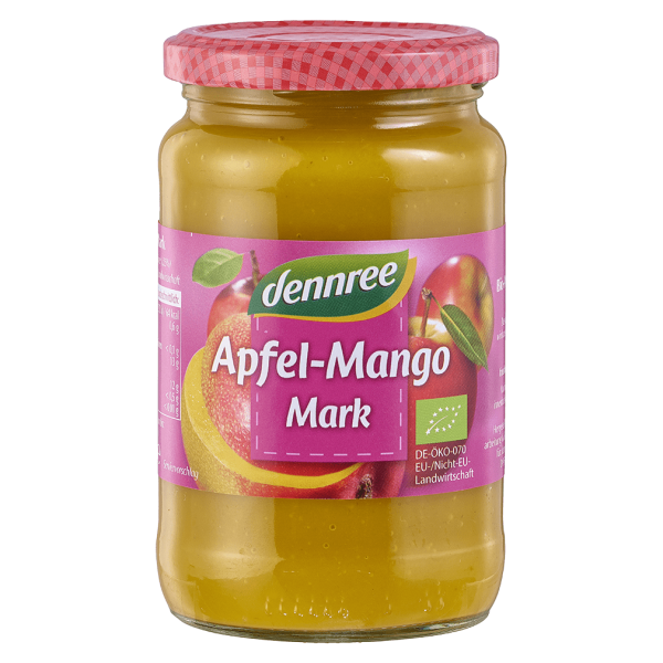 dennree Økologisk æble-mango-masse