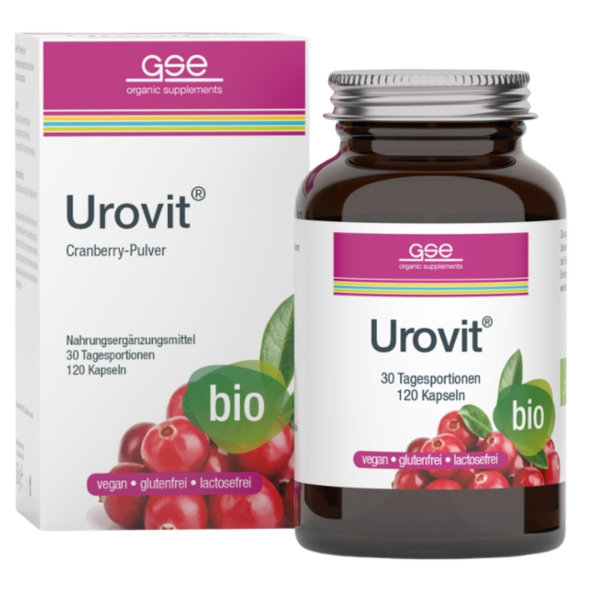 GSE Økologiske Urovit Cranberry kapsler