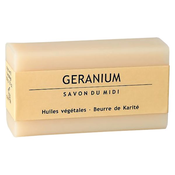 Savon Du Midi Shea sæbe Geranium 100g