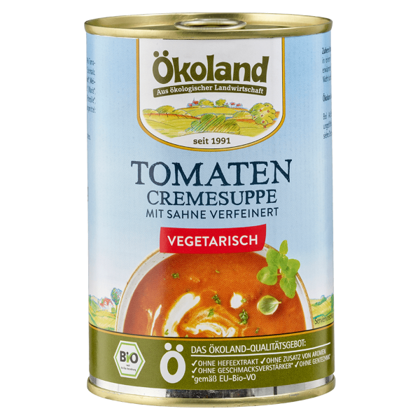 Ökoland Økologisk tomatflødesuppe