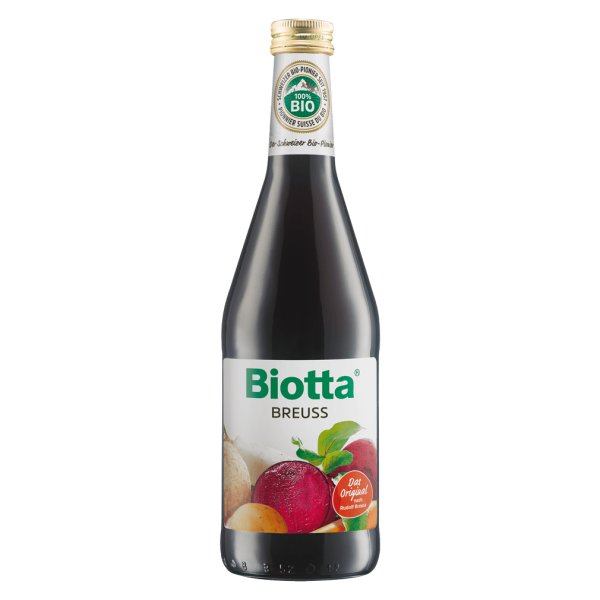 Biotta Økologisk Breuss grøntsagsjuice mælkesyrefermenteret, 0,5 l