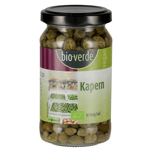 Bio-Verde Økologiske kapers i eddikebouillon