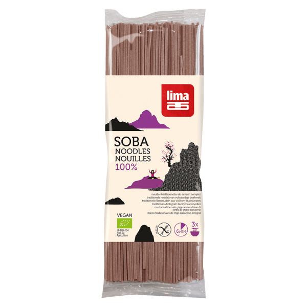 Lima Økologiske Soba-nudler 100%