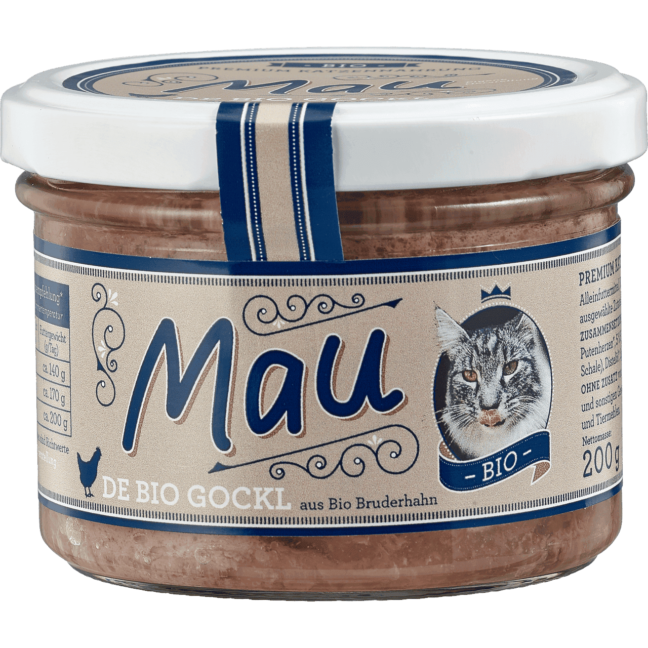 Bio-Katzenfutter – mau de Gockel | greenist