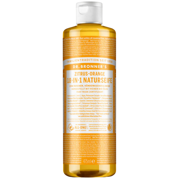 Dr. Bronners  Magic Soap 18-i-1 natursæbe citrus, flydende