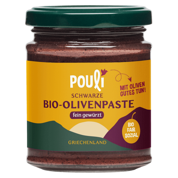 Pouli Økologisk olivenpasta