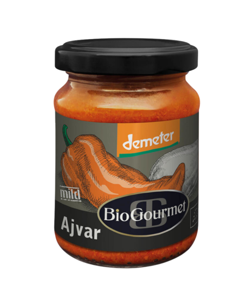 BioGourmet Bio Ajvar mild, 125g