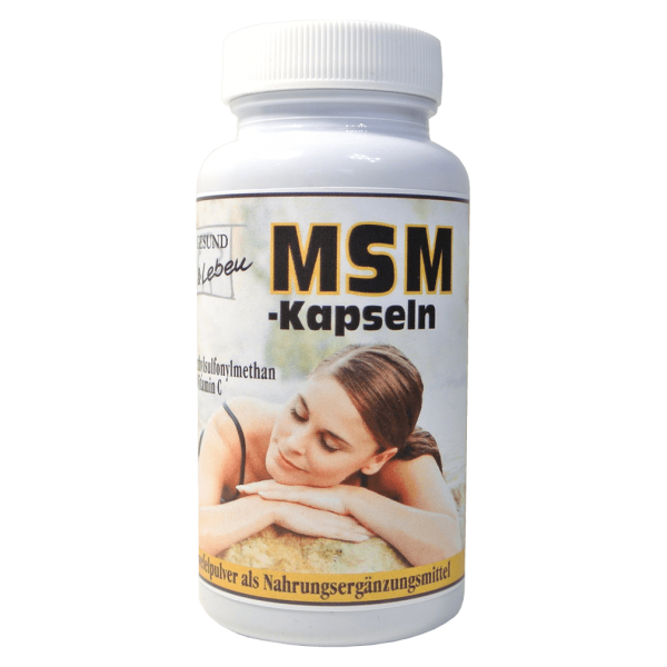 Gesund &amp; Leben Opti MSM + C-vitamin kapsler