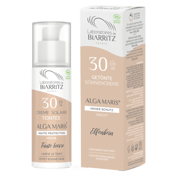 Laboratoires de Biarritz Tonet solcreme ivory SPF 30