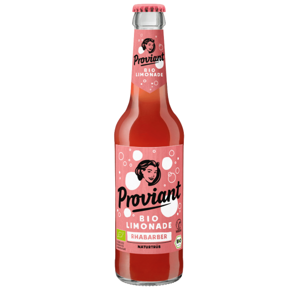 Proviant Berlin Rabarberlimonade naturligt grumset