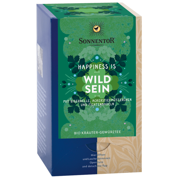 Sonnentor Økologisk Happiness is ... Being Wild Tea, 18Btl.