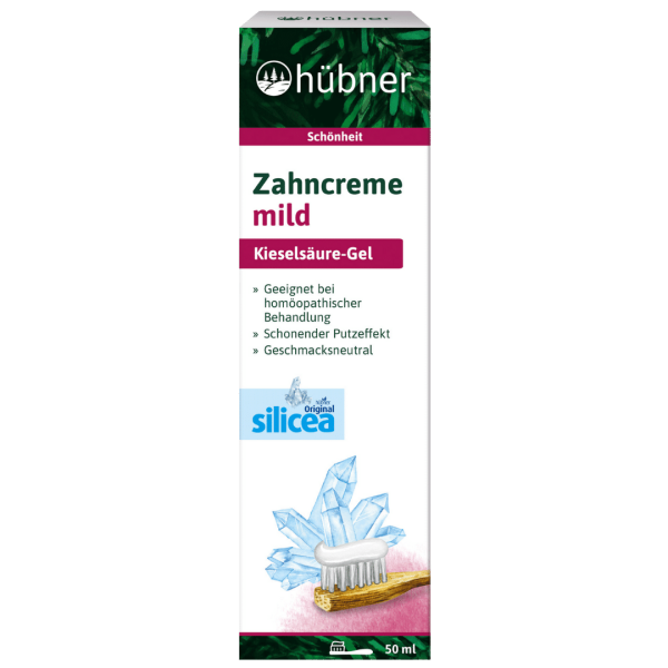 Hübner Original silicea® tandpasta uden pebermynteolie