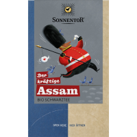 Sonnentor Økologisk Assam English Tea Sort te, dobbelt kammerpose Sonnentor Økologisk Assam English Tea Sort te, dobbelt kammerpose