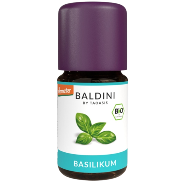 Baldini Bio Aroma Basilikum/Demeter, 5ml