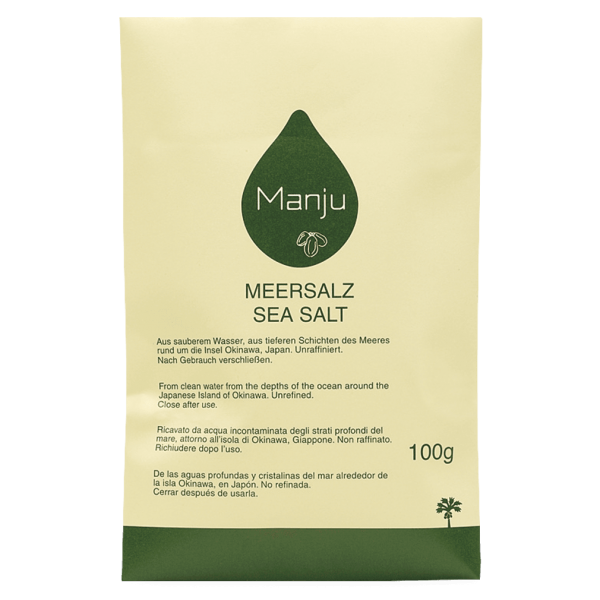 Manju Havsalt, genopfyldningspakke 100 g