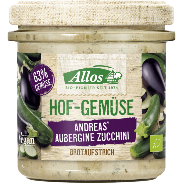 Allos Bio Hof-Gemüse Andreas Aubergine Zucchini