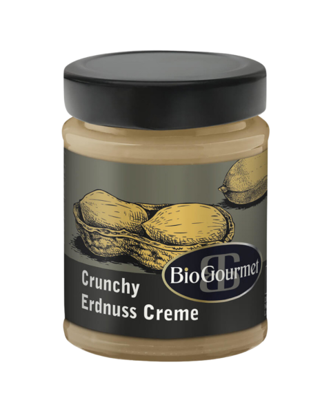 BioGourmet Økologisk Crunchy jordnøddecreme