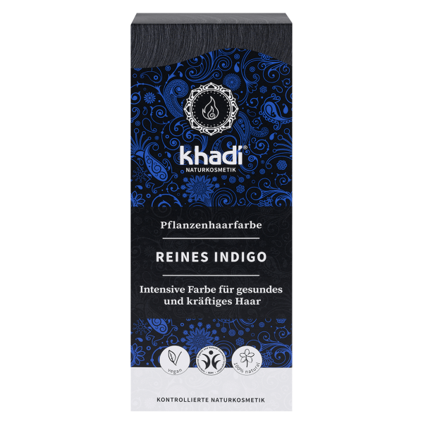 Khadi Plante hårfarve Pure Indigo