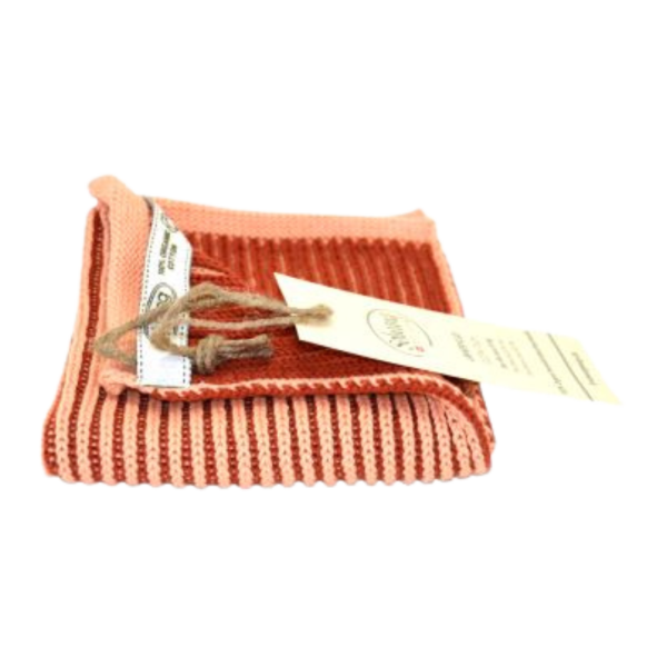 Solwang Design Økologisk karklud RibRib, 25x25 cm