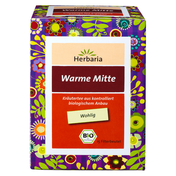 Herbaria Økologisk Warm Middle Tea, 15 filterposer