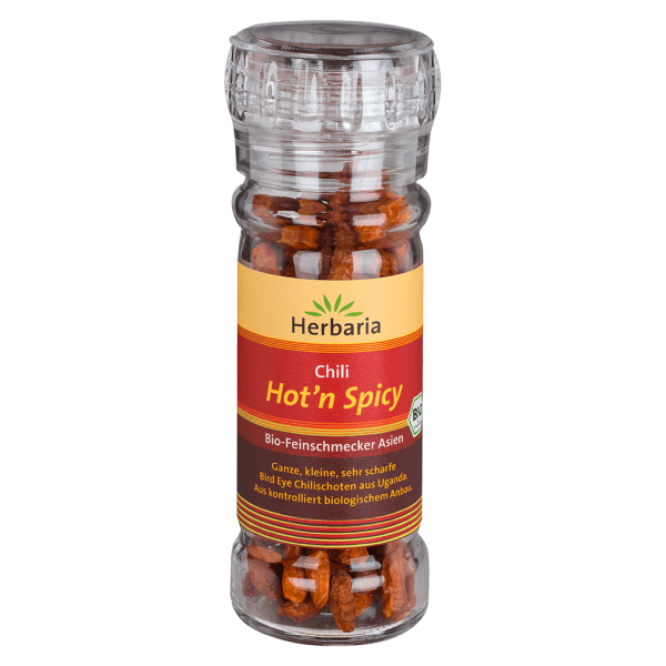 Herbaria Økologisk Hot&#039;n Spicy malet, 20g