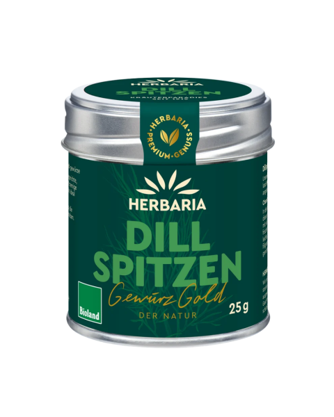 Herbaria Økologiske dildspidser, tørret, 25 g