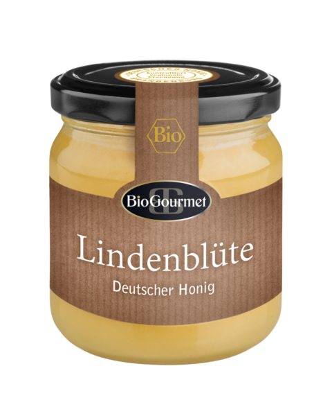 BioGourmet Bio Deutscher Lindenblütenhonig, 250g