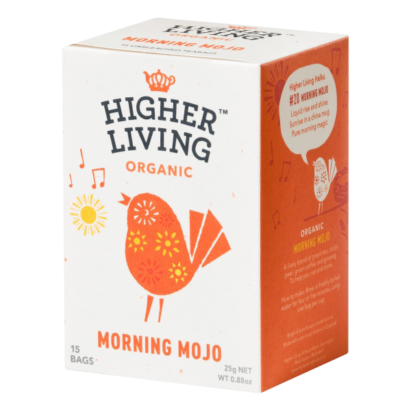 Higher Living Økologisk Morgen Mojo, 15Btl