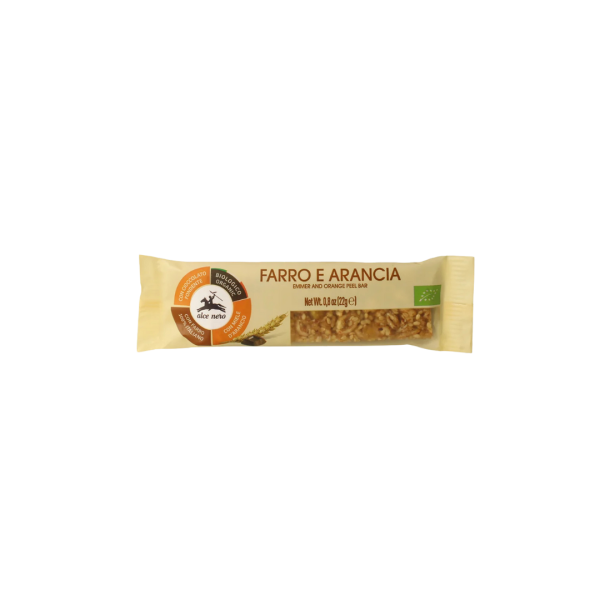 Alce Nero Bio Einkorn-Orangenhonig-Riegel