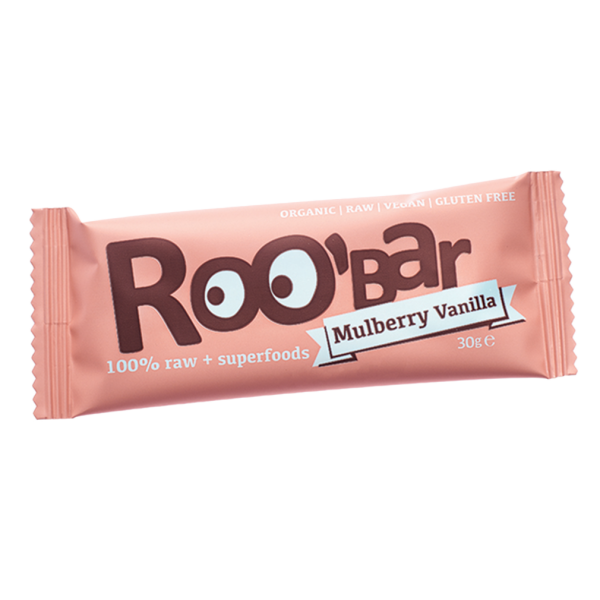 Roobar Økologisk Morbær vanilje bar