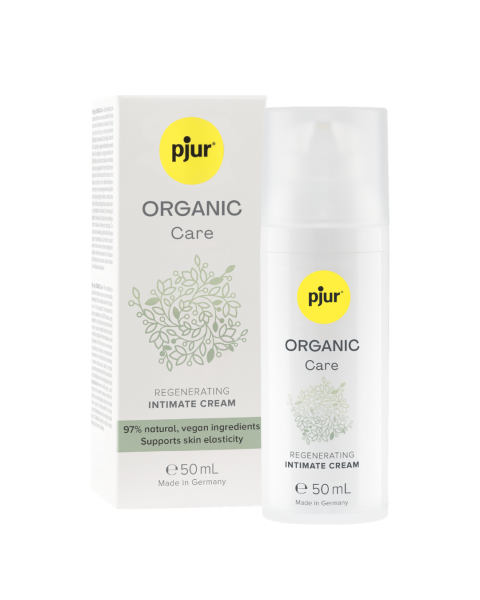 pjur ORGANIC Care intimplejecreme, 50 ml
