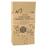 Memo Kompostpose til organisk affald 10 ltr 20 stk. Memo Kompostpose til organisk affald 10 ltr 20 stk.