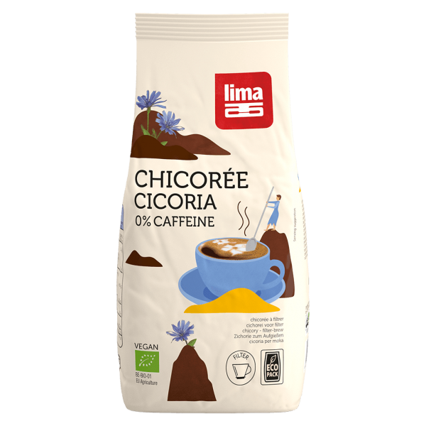 Lima Økologisk Cikorie Cicoria 0% koffein, 500g