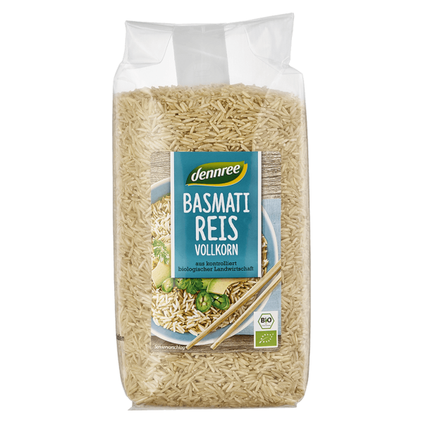 dennree Økologisk basmati ris fuldkorn