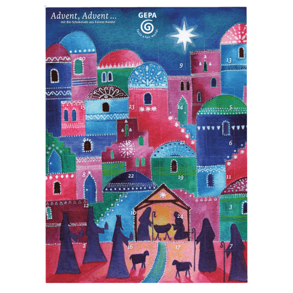 GEPA GEPA økologisk Schoko Adventskalender