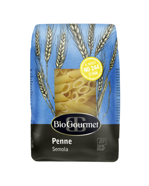 BioGourmet Øko Penne af hvedesemulje, 500 g