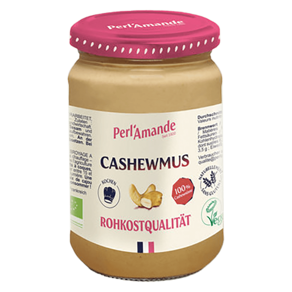 Perl&#039;Amande Økologisk cashew puré rå fødevarekvalitet