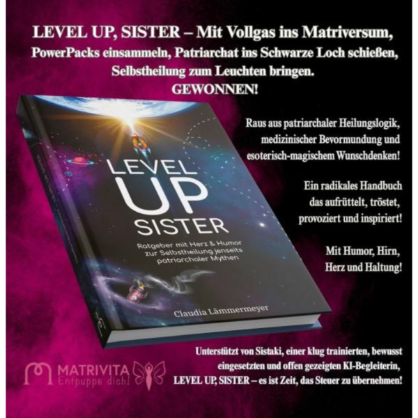 EngelALM Buch "LEVEL UP, SISTER"